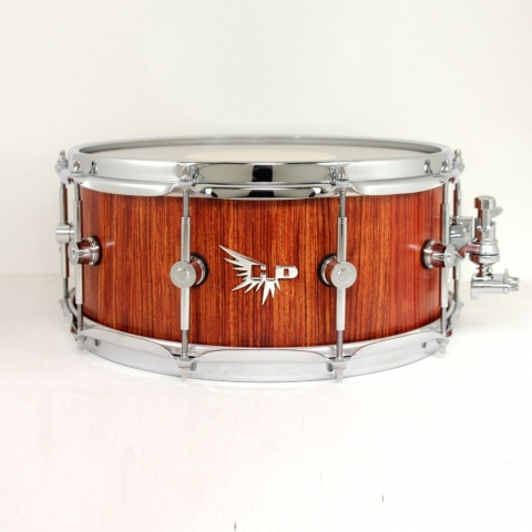 Bubinga snare drum stave Hendrix Drums Beautiful