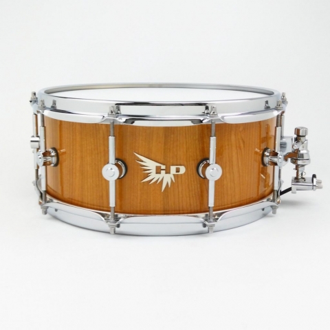 Cherry Snare Drum Hendrix Drums Stave Gloss DW