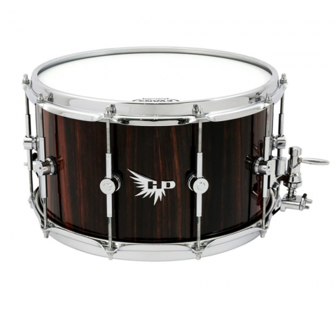 Stave Snare Drum Hendrix Drums HD Best Macassar Ebony Gloss Dunnet