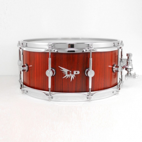 Snare Drum Hendrix Drums HD Stave Block Brady HD Padauk