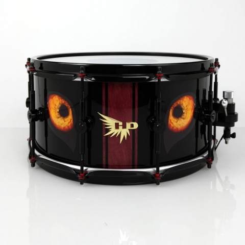 Jasper Huang Hendrix Drums Snare Eyes Custom Snare Drum HD Hendrix
