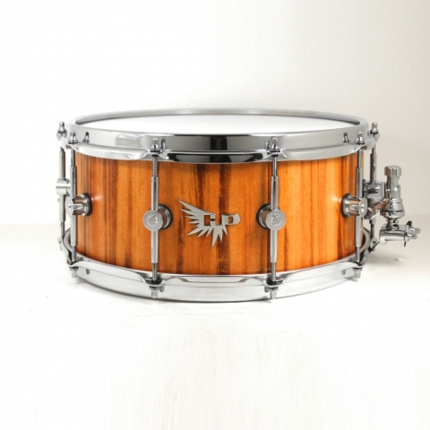 Tigerwood Snare Drum Hendrix Drums Stave Solid Wood Craviotto Pearl