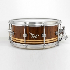 Teddy Grant Snare Drum Walnut Stave Hendrix Drum HD Maple Inlay Tama