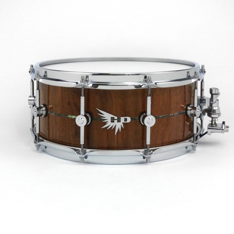 Abalone Inlay Hendrix Drums Snare Drum Stave Walnut Craviotto Best Snare DW