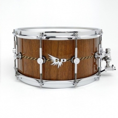 Craviotto Walnut Snare Drum Hendrix Drums Inlay Stave